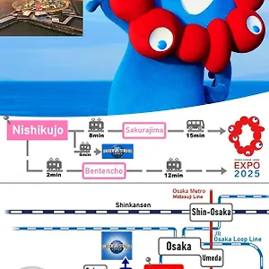 （日本中から大阪いらっしゃい２０２２）usjまで2駅 ティファニーブルーのかわいいお部屋 In Sakura アパート 大阪市